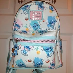 Loungefly mini Stitch backpack and Lilo Pop!